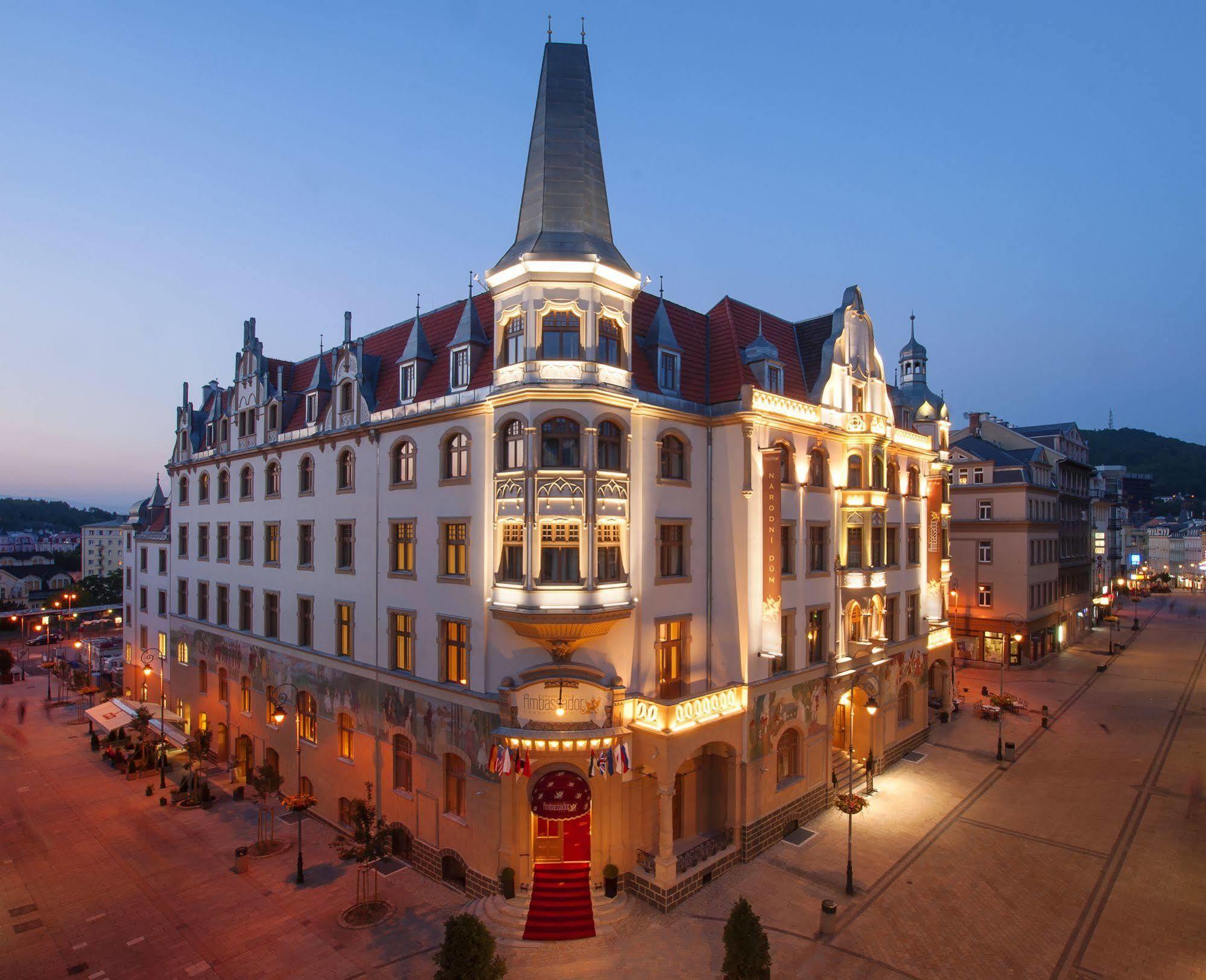 Grandhotel Ambassador Narodni Dum Karlovy Vary Luaran gambar